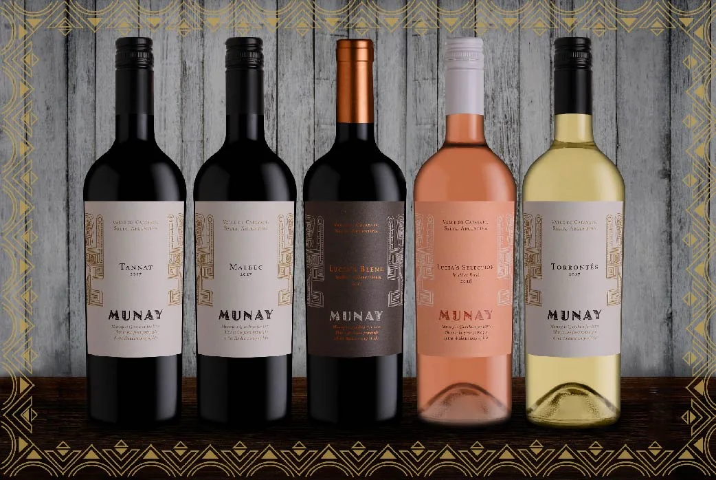 Gama de vinos Munay